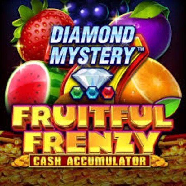 Diamond Mystery Fruitful Frenzy Cash Accumulator by Greentube, showcased at beepbeep-casino.eu – game logo